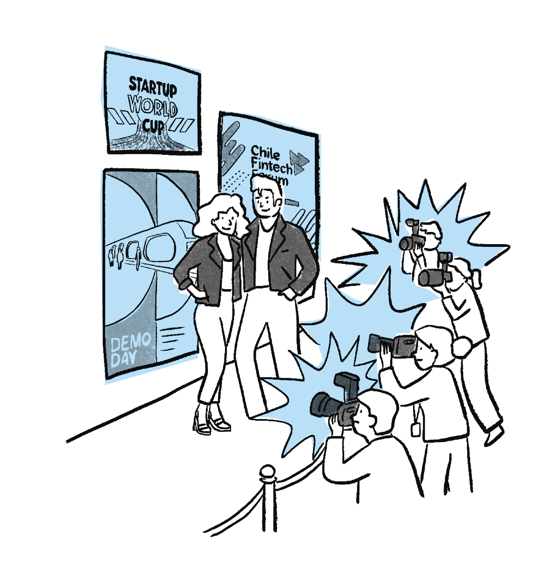 Ilustración original del Acto III — Postproducción